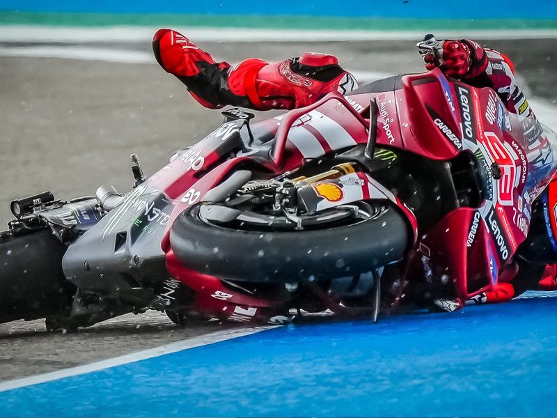 Why was Marc Marquez not penalised in Jerez?