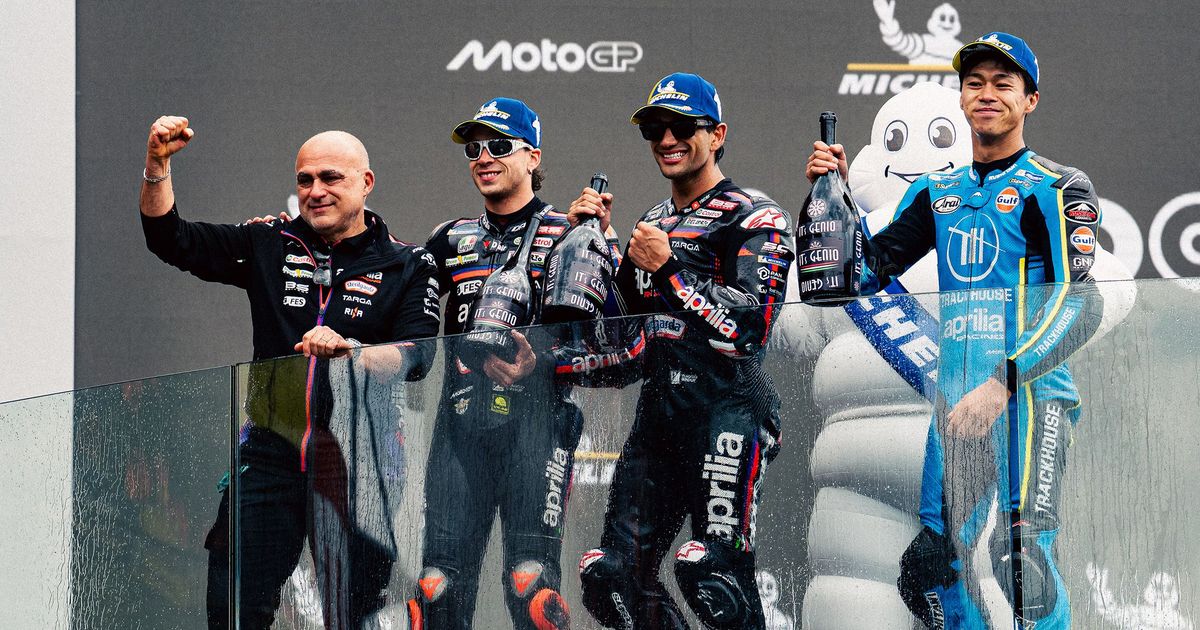 Aprilia: Fantastic first half of the season… but it’s never enough