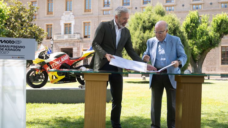 Motorland Aragon new agreement