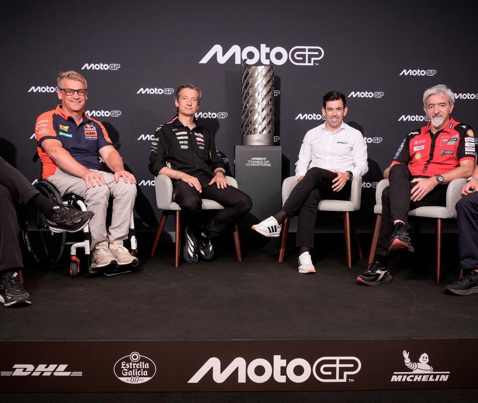 Image for MotoGP World Championship and Aprilia and Ducati and Honda and KTM and Yamaha collaboration