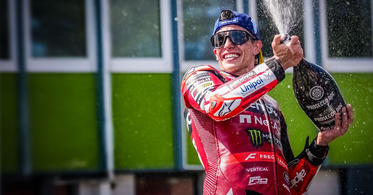 Marc Marquez Beats Ogura and Bagnaia for Brno Win