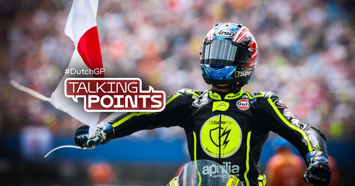 Talking Points: I hope all the Japanese fans enjoyed the race