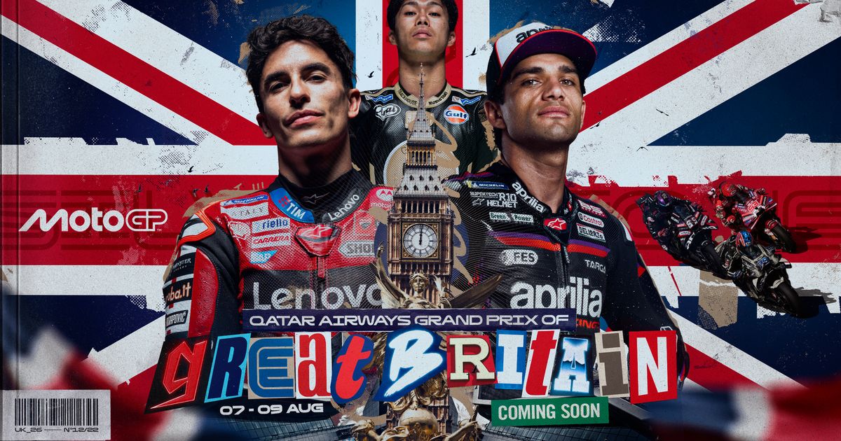 Photo: motogp.com MotoGP British GP: Five Riders Battle in Closest Title Fight in History
