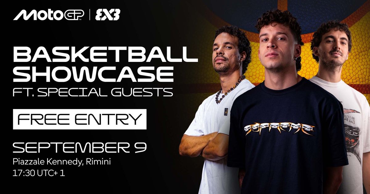 MotoGP ผนึก FIBA 3x3 เปิดโชว์สุดพิเศษที่ Rimini