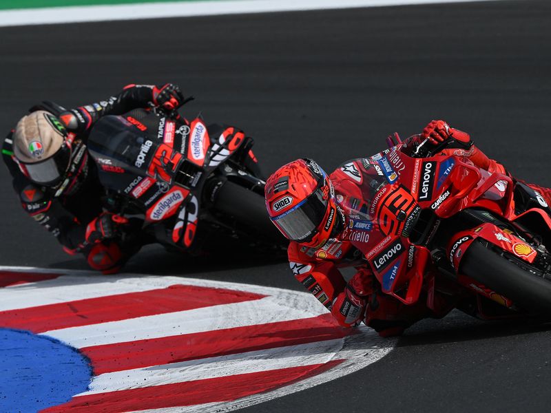 Marc Marquez, Marco Bezzecchi, 2025 San Marino