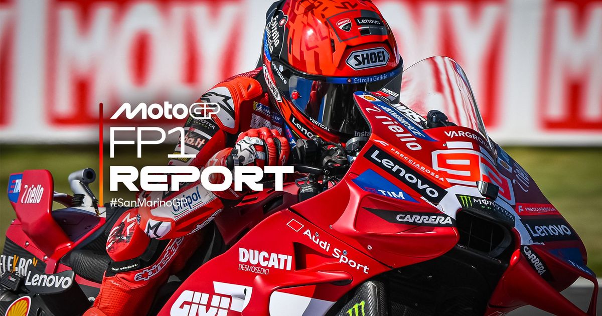Photo: motogp.com Marc Marquez Fastest Ahead of Bezzecchi
