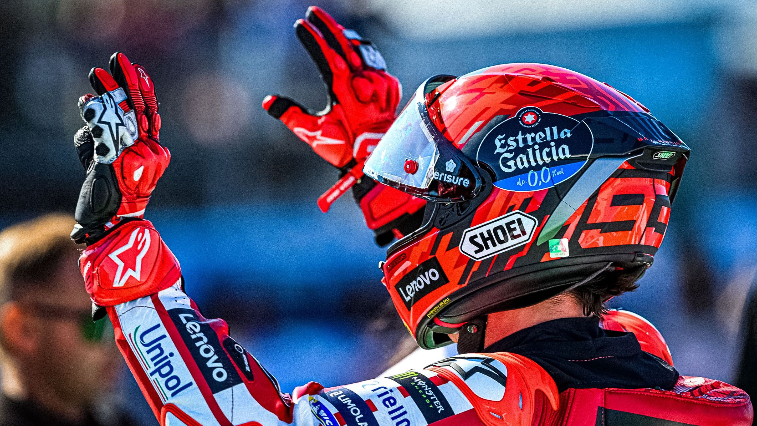 Marc Marquez Kalahkan Marco Bezzecchi di Sprint Misano