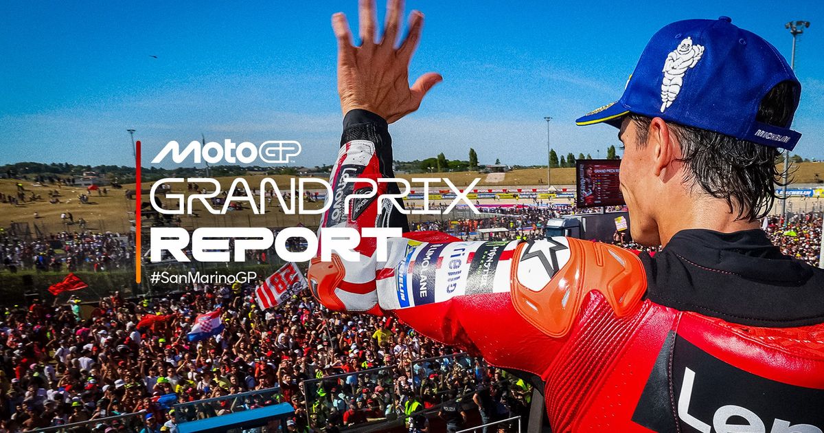 Marc Marquez ฉวยจังหวะ Bezzecchi พลาด ขึ้นนำลุ้นแชมป์ MotoGP