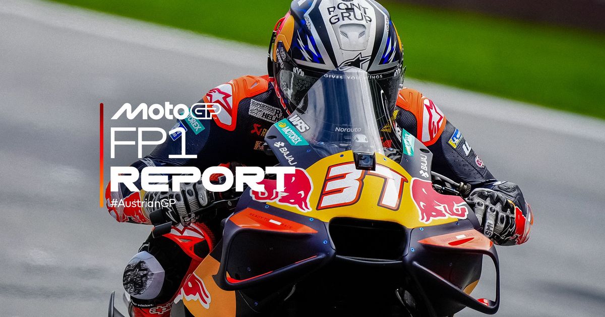 Acosta นำ Espargaro คว้า 1-2 ให้ KTM ใน FP1 สนามเหย้า