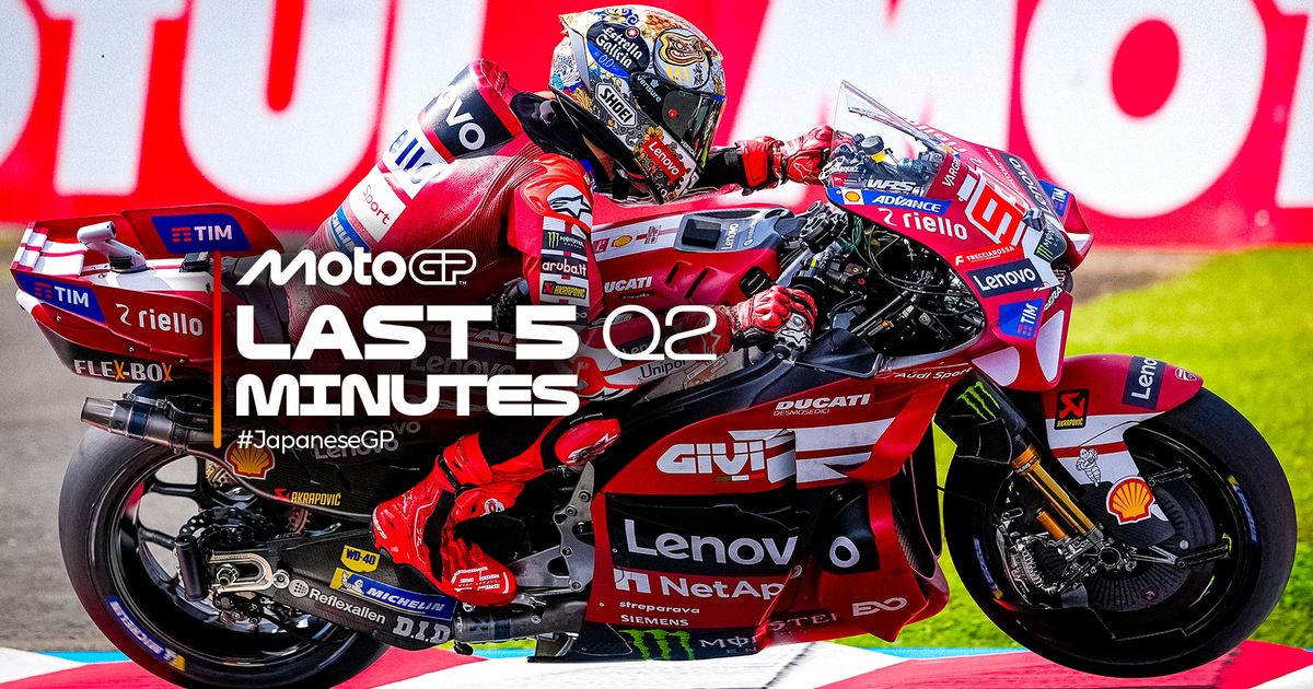 LAST 5 MINS: Martin, Marc, Acosta and Bez go full send for pole