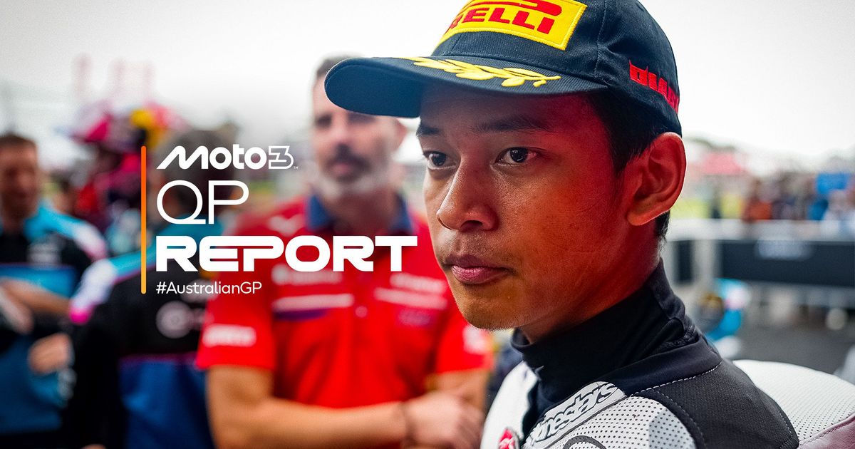 Photo: MotoGP Veda Ega Pratama's Moto3 Australian GP Cancelled by Weather